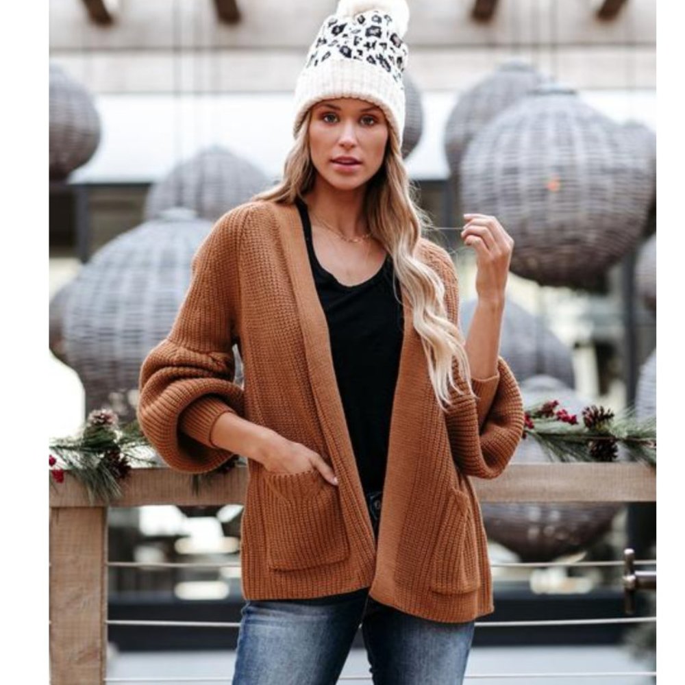 KIMBER Pocketed Cardigan
